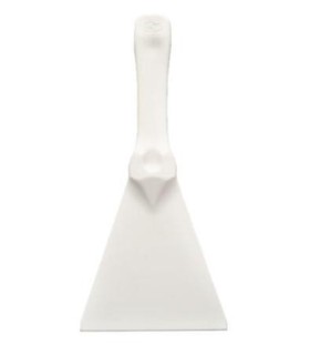 Spatule à main, norme HACCP blanc