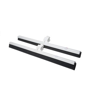 Racle-sol caoutchouc 60 cm noir