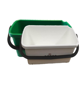 Seau rectangulaire en plastique