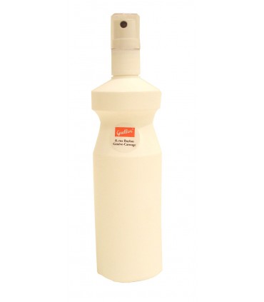 Flacon avec pulvérisateur pour produit alcalin ou acide