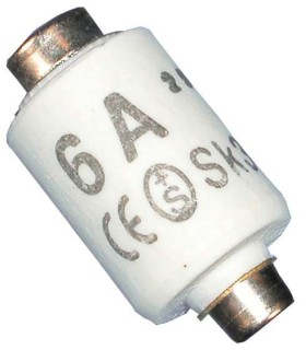 Fusible, 6 ampères