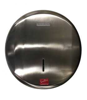 Distributeur de Papier WC Rossignol, en inox brossé.