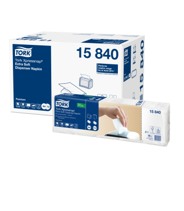 Serviettes Xpressnap Tork blanches