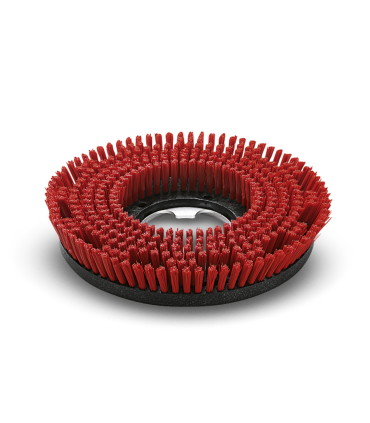 Brosse de lavage, nylon rouge