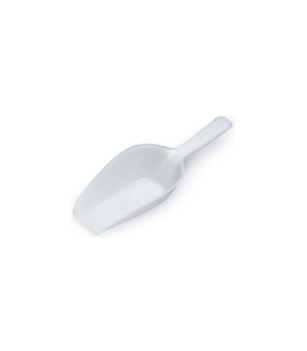 Pelle de mesure en plastique blanc, 21 cm