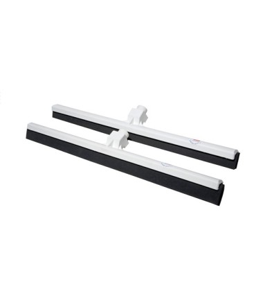 Racle-sol bilames en caoutchouc, 60 cm noir
