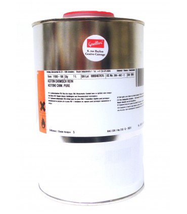 Acétone 1 litre