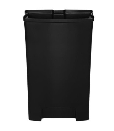 Poubelle Slim Jim Rubbermaid simple, bac intérieur 90L
