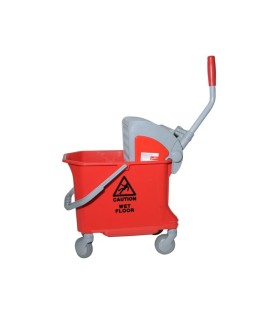 Seau roulant 18 litres, avec presse plate en ABS