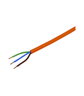 Cordon électrique orange