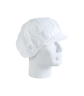 Casquettes blanches avec visière