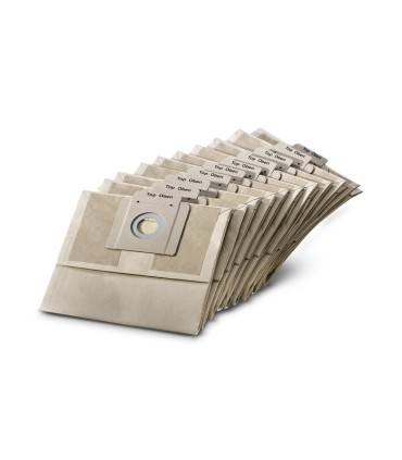 Sacs en papier pour aspirateur Kärcher BV 5/1 dorsal