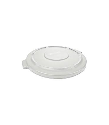 Couvercle gris pour conteneur déchets rond