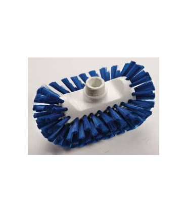 Brosse ovale bleu