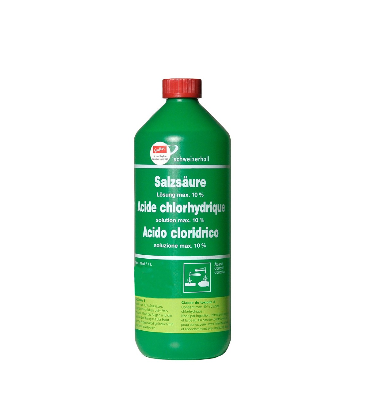 Détartrant Acide chlorhydrique, 1L