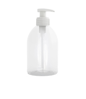 Flacon plastique dur transparent