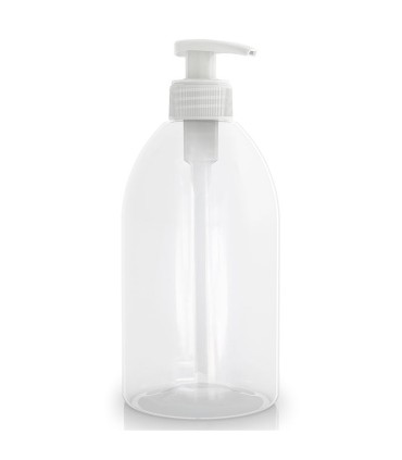 Flacon plastique dur transparent