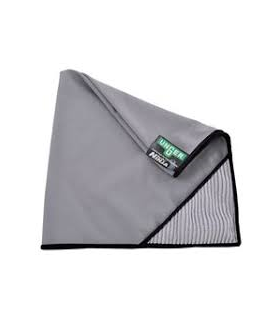 Chiffon microfibre Ninja gris