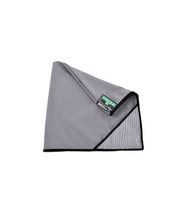 Chiffon microfibre Ninja gris