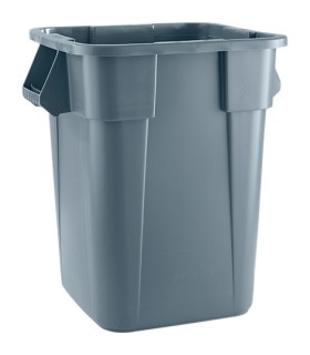 Conteneur déchets carrés 152 lt gris seul