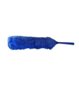Plumeau de rechange en nylon bleu sans manche 