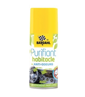 Purifiant habitacle Bardahl en spray 125 ml. 