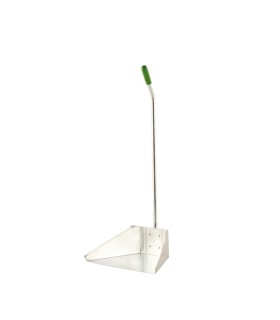 Pelle ramassoire en acier avec long manche, 35 cm.