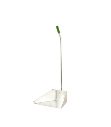 Pelle ramassoire en acier avec long manche, 35 cm.