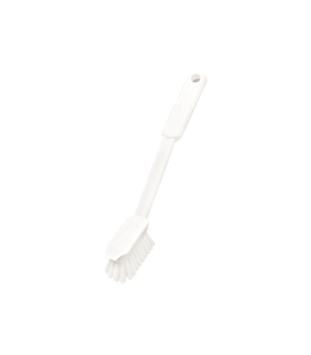 Brosse vaisselle ovale, avec racloir