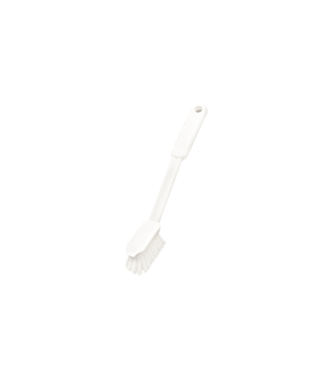 Brosse vaisselle ovale, avec racloir