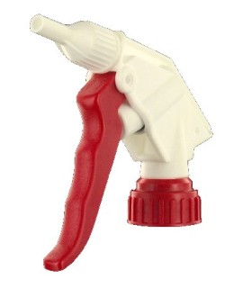 Pulvérisateur, pistolet mousse rouge et blanc