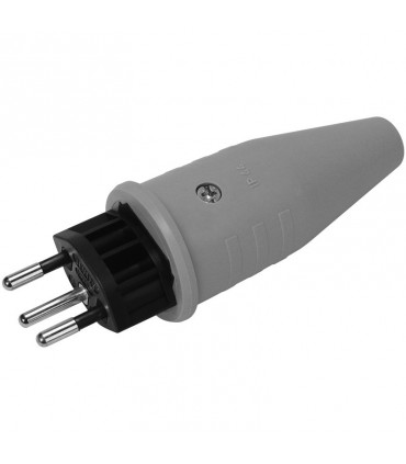 Fiche électrique 3 doigts