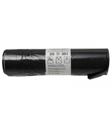 Sac déchets foncé 35 lt 