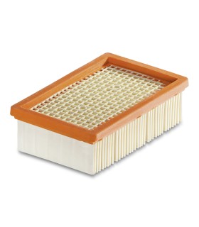 Filtre plissé plat pour aspirateur Karcher