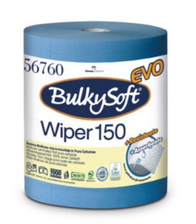 Papier essuie-tout Bulkysoft bleu