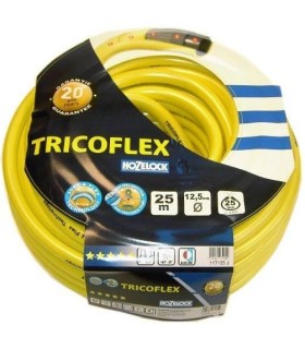 Tuyau d'arrosage en plastique jaune de 25 mètres