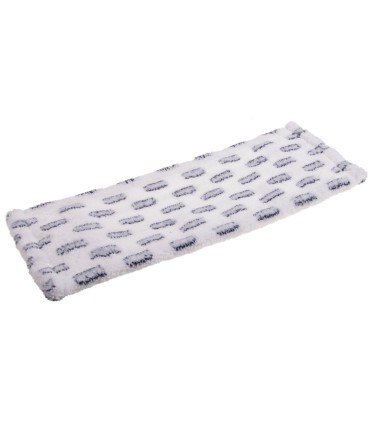 Frange de lavage blanche et grise pour surface lisse 40 cm recto