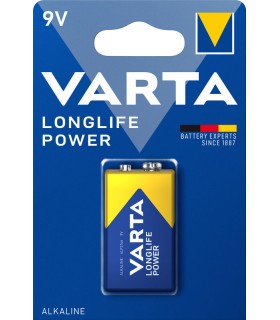 Pile rectangulaire petite, 9 volt