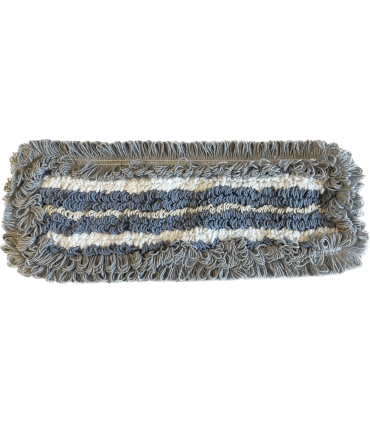 Plumeau microfibre et coton, 40 cm, gris verso