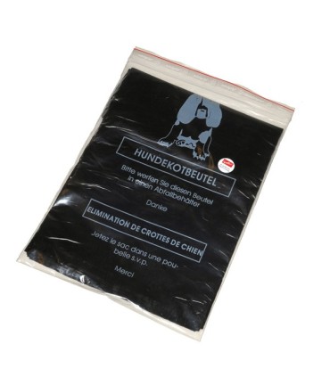 Sacs à déchets pour déjection canine, bloc de 100 sachets