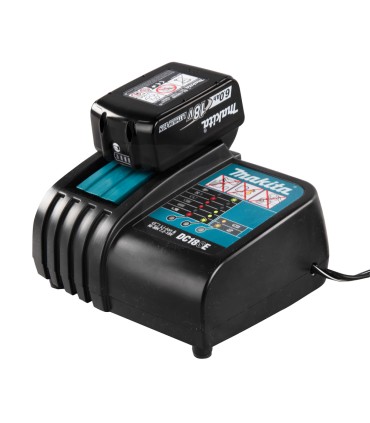 Chargeur accus 14.4V et 18V Makita LXT 12/24V pour voiture