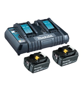 Chargeur rapide double Makita LXT 18V
