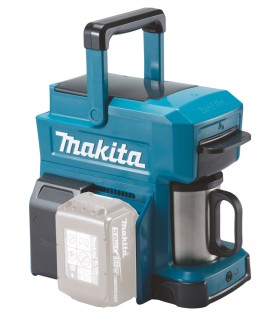 Machine à café  à accu Makita pour chantiers