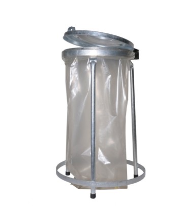 Support sac type SMS 110 en tôle d'acier zingué
