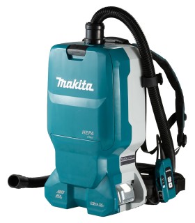 Aspirateur dorsal Makita LXT 2x18V 6 Lt