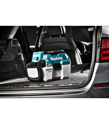 Aspirateur/souffleur eau et poussière Makita LXT 18V 7.5 Lt