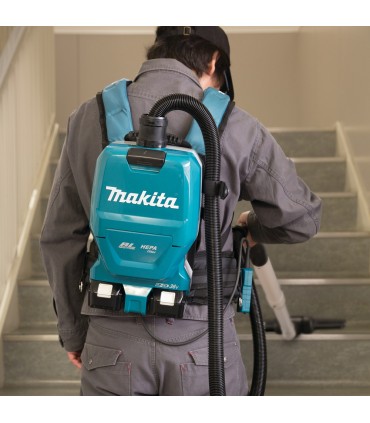 Aspirateur dorsal Makita LXT 2x18V 2 Lt