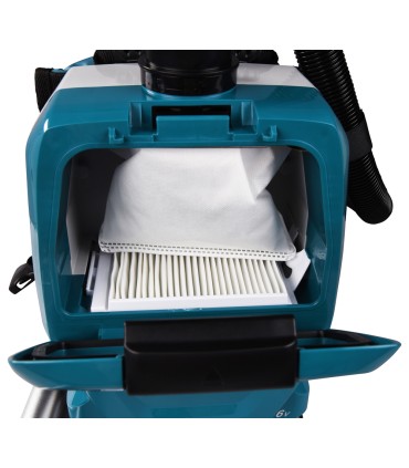 Aspirateur dorsal Makita LXT 2x18V 2 Lt