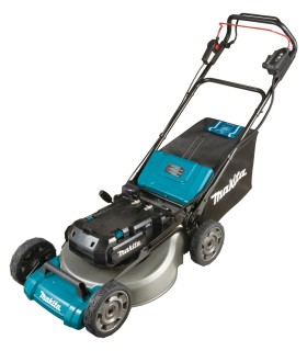 Tondeuse autotractée pour accu dorsal Makita 36V 530 mm 70 Lt