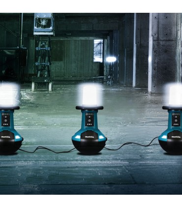Lampe de chantier LED Makita LXT 18V auto-redressant